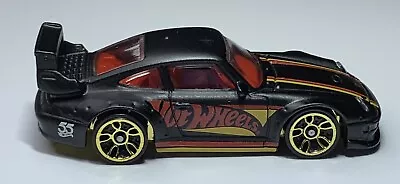 Buy Hot Wheels Black & Gold Porsche 993 GT2 Black 1/64 Diecast Loose Anniversary • 1.40£