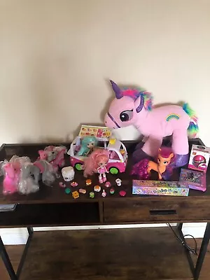 Buy Shopkins-My Little Pony-Extra Toys-Child’s Complete Paradise Play Set. • 11.99£