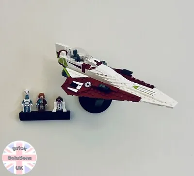 Buy Wall Mount & Minifigure Holder For LEGO Star Wars Obi-Wan's Starfighter 75333 • 11.99£