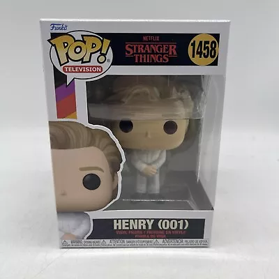 Buy Funko POP! TV Henry (001) Stranger Things S4 #1458 Vinyl Figure New • 13.99£