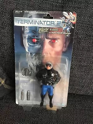 Buy Vintage Kenner Terminator 2 Blaster T-1000 Action Figure Vehicle Sealed MOC New • 39.99£