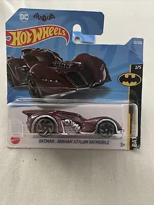 Buy New Hot Wheels Car - Batman Arkham Asylum Batmobile • 1.99£