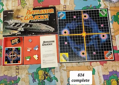 Buy Vintage Parker Brothers Battlestar Galactica Complete 1978 Board Game #450 • 18.63£