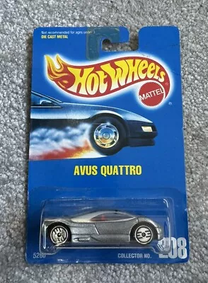 Buy Hot Wheels Audi Avus Quattro Grey Silver 1991 No. 208 Bnib Vhtf • 9.95£