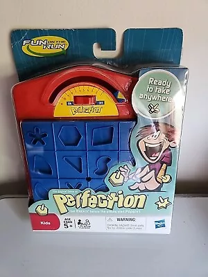 Buy NEW Original Game Of PERFECTION Fun On The Run Milton Bradley Games Hasbro FUN • 13.98£