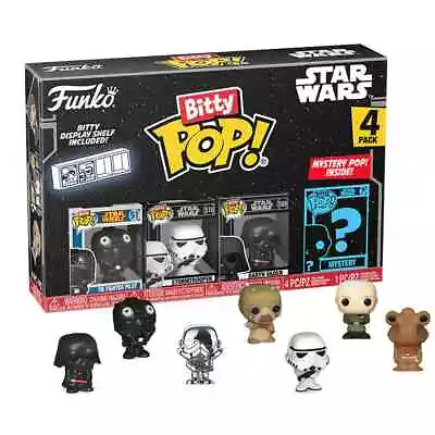 Buy Funko Bitty POP! Darth Vader Star Wars 4-pack Vinyl Figures New • 14.99£