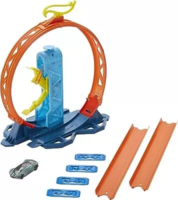 Buy Hot Wheels Track Builder Pack Assorted Loop Kicker Pack Connecting Sets Ages 4 A • 26.95£