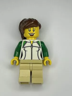 Buy LEGO Trn250 Female Traveller - Character Minifig Figure From Train Set  60197 • 3.75£