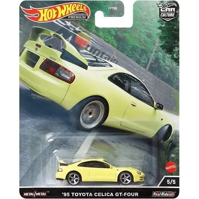 Buy Hot Wheels Premium Car Culture '95 Toyota Celica GT-Four Car 5/5 • 8.99£