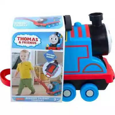 Buy Fisher Price Thomas & Friends Biggest Friend Thomas Pull Along Toy Train Engine  • 27.99£