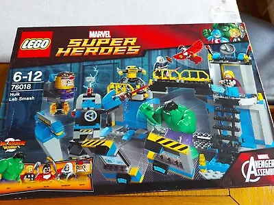 Buy New Lego Avengers: Hulk Lab Smash 76018. Marvel Super Heroes Modok, Falcon, Thor • 65£