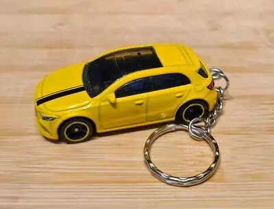 Buy 1/64 Diecast Model Car Keychain Keyrings 2019 Mercedes Benz A-class  • 9.99£