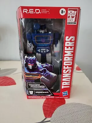 Buy Transformers R.E.D Decepticon Soundwave Brand New In Box • 19.99£