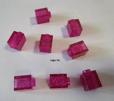 Buy LEGO 3005 X8 Belville Glitter Trans-Dark Pink Glitter 7577 10267 75978 MOC A122 • 1.61£