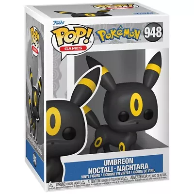 Buy Funko Pokemon Umbreon POP! Games Figure 948 • 13.99£