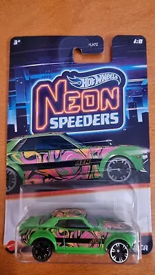 Buy 2023 Hot Wheels Neon Speeders '70 TOYOTA CELICA (Brand New In Hand) • 5£