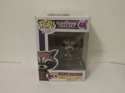 Buy Pop! #48 Rocket Raccoon Guardians Of The Galaxy Vinyl Funko Figure • 4£