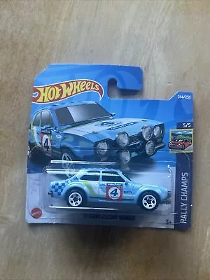 Buy Hot Wheels 70 Ford Escort Rs1600 Rally Champs Q Case 2022 • 5£