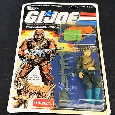 Buy SPEARHEAD Action Force G.I. JOE International Heroe - Carded Figure MOC FUNSKOOL • 34.99£