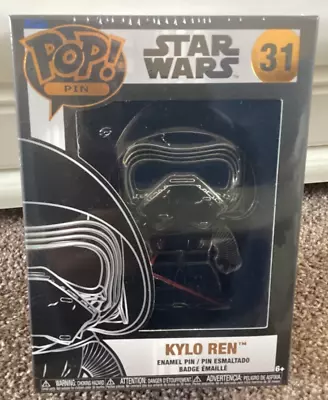 Buy Funko Pop Enamel Pin: Star Wars Kylo Ren #31 New • 7.99£