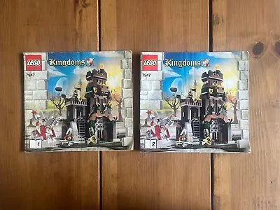 Buy Lego Kingdoms 7947 Manuals 1&2 ONLY • 10£