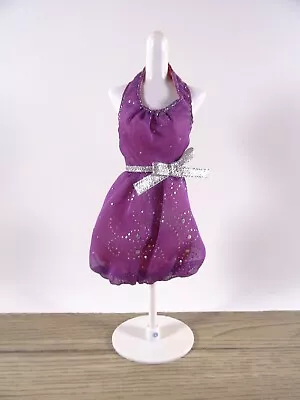 Buy Fashion Fashion For Barbie Or Similar Doll Cocktail Dress/balloon Dress Purple (14810) • 7.03£
