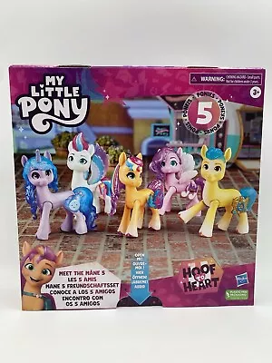 Buy My Little Pony Hoof To Heart Hasbro 5 Ponies Piece Set BRAND NEW • 16.99£