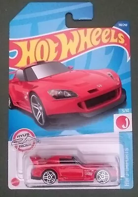 Buy Hot Wheels 2021 Honda S2000, Red, Long Card. • 3.99£