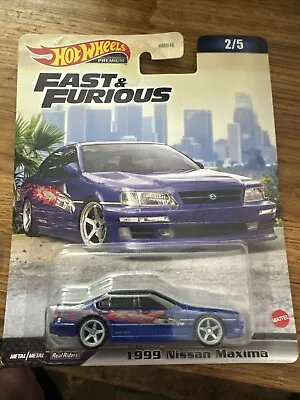 Buy Hot Wheels Premium 1999 Nissan Maxima - Fast And Furious • 15£