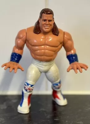 Buy WWF WWE Hasbro Wrestling Figure Vintage British Bulldog WWE Series 4 1992 • 5£