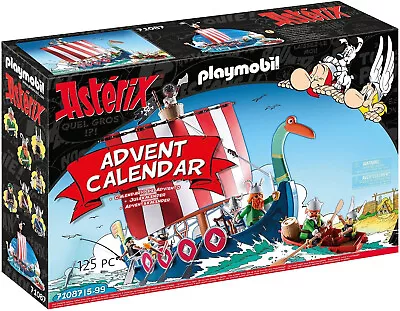 Buy Playmobil 71087 Asterix Toys Viking Ship Advent Calendar • 41.95£