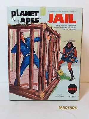Buy 1975 Mego POTA Planet Of The Apes Jail With Lock For 8  Figures 50913 NIP • 279.58£
