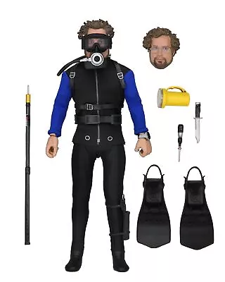 Buy NECA - Jaws Shark Cage Hooper 8 Clothed Action Figure • 54.91£