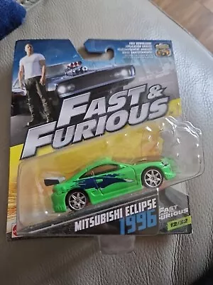 Buy Mattel Fast And Furious 1:55 Mitsubishi Eclipse Green • 45£
