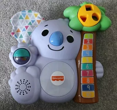 Buy Fisher Price Linkimals Counting Koala Toy Sounds & Lights Working Toddler  • 10.99£
