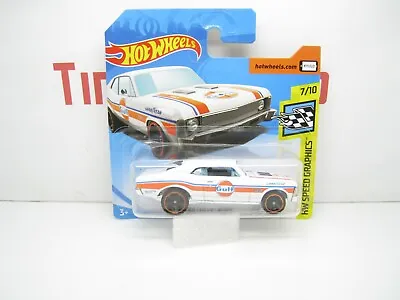 Buy Hot Wheels Chevy Nova 1968 Gulf White Hw Speed Graphics Mint On Short Card 141 • 4.99£