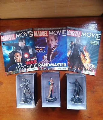 Buy Eaglemoss Marvel Movie Collection Figurines #61 #06 #11 With Magazines  • 8£