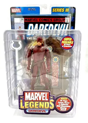 Buy Marvel Legends Daredevil Movie Ben Affleck Series Iii 3 Figure Toy Biz 2003 • 136.56£