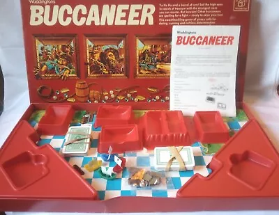 Buy Waddington BUCCANEER Vintage Original 1976 Board Game Complete Superb Condition2 • 42.99£