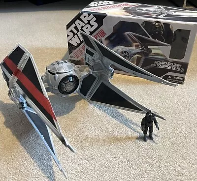 Buy Vintage Hasbro Star Wars Elite TIE Interceptor (2007) Plus Tie Pilot & Box • 50£