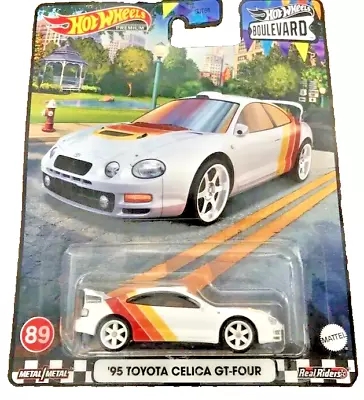 Buy HOT WHEELS Premium - 95 Toyota Celica GT-Four - Boulevard #89 - NEW DIECAST! • 13£