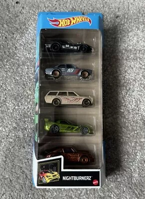 Buy HOT WHEELS NIGHTBURNERZ 5 Pack MINT BNIB 2021 Rare DATSUN 510 PORSCHE ESCORT • 9.95£