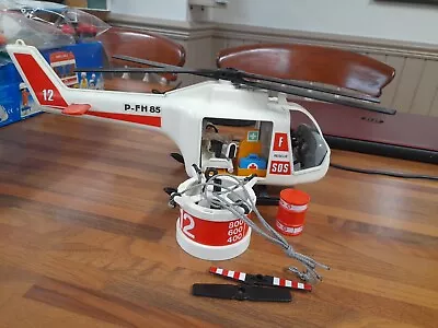 Buy Playmobil 3789 - Vintage Rescue Helicopter - Used. Please Read Description. • 5£