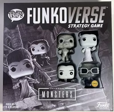 Buy Funkoverse Universal Monsters 100 Strategy Board Game Funko 4 Pack CHASE VERSION • 37.23£