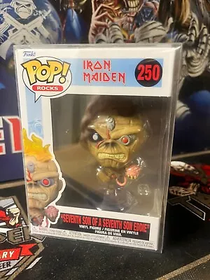 Buy Iron Maiden Funko Pop No. 250 Seventh Son Of A Seventh Son Eddie • 14.99£