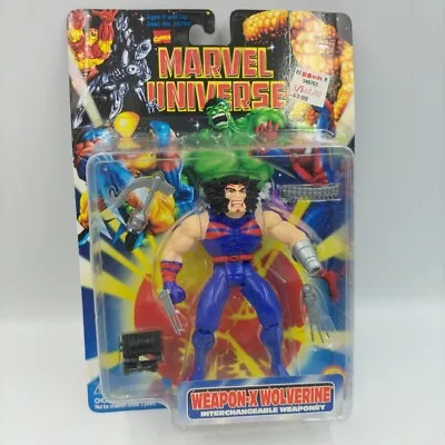 Buy Weapon X Wolverine Marvel Universe Toybiz Action Figure MOC • 49.95£