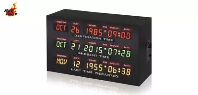 Buy Back To The Future Hot Toys Lightbox Time Circuit Official Jp • 111.65£