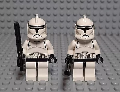Buy LEGO Star Wars - 2 X Clone Trooper Mini-figures Phase 1 - Sw0058 • 39.95£