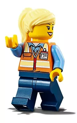 Buy LEGO® - Minifigs - City - TRN245 - Railway Worker III (60198) • 2.64£