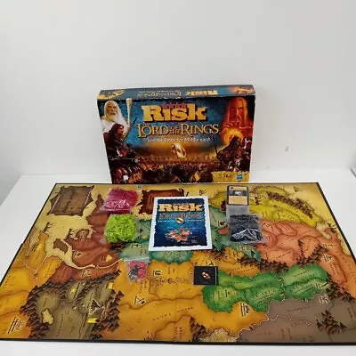 Buy Hasbro Risk The Lord Of The Rings Hasbro Board Game Sealed Incomplete BNIB -WRDC • 9.99£